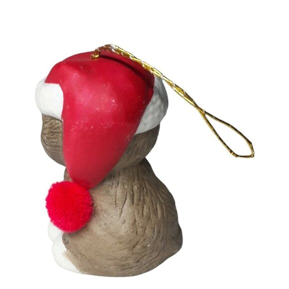 Jasco Kitty Cat Bell Christmas Santa Hat Ornament - Picture 2 of 4